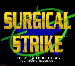 Заставка игры Surgical Strike